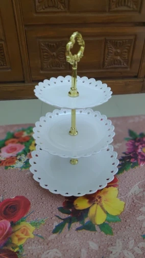 3 Tiers Food Serving Stand Party Organizer photo review