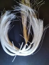 Lunker resplandor luminoso Ultravioleta fluorescente volar hilo de pesca strand línea de cuerda atar diy material ayudar ganchos moscas