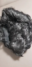 Peluca rizada corta Afro americana para mujeres negras, con flequillo pelo sintético resistente al calor, Cosplay, uso diario, Dream Ice