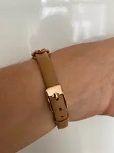 Correa de reloj de piel auténtica para mujer, pulsera pequeña de 8mm para Fossil ES3077, 2830, 3262, 3060, 4176, 4119, 4026, 4340