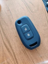 Kirtlandi-Llavero de silicona para Renault Logan, 2 Stepway, Sandero Duster 2019 2020, funda protectora para llave de coche