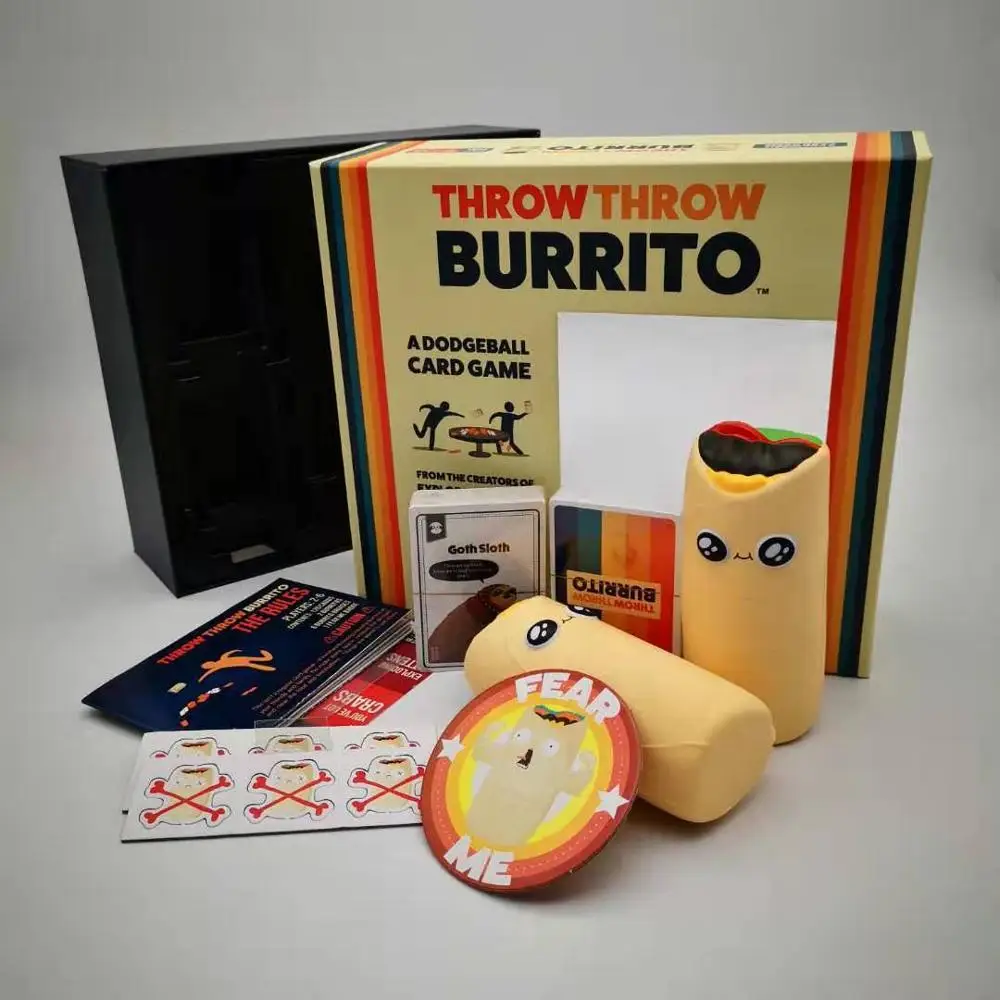 

Throw throw Burrito Card Game throw corn game card board game