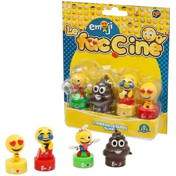 

Smiley faces-Blister card 4 TimbriPLAYMATES3.32
