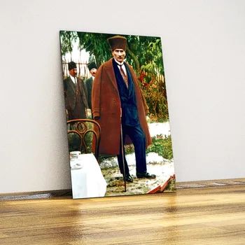 

Ataturk-17 March 1923-MERSIN-Metal Poster