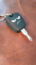 Cocolockey-cubierta de silicona para llave, 2 botones, Dont Touch My Key, para Citroen C1, C2, C3, C4, Xsara Picasso, Peugeot 106, 107, 206, 207, 307