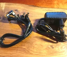 Pedal de efecto guitarra eléctrica de 5 vías, accesorios de fuente de alimentación, adaptador de cable de cadena de margaritas Pro 9V DC 1A US EU UK JP AU Plug pod