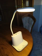 Desk-Lamp Bedside Dimming-Adjustment Study Bedroom Reading Living-Room Rechargeable Children