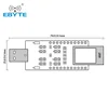 CH340G Zigbee Module USB Test Board Kit 2.4GHz 20dBm Wireless RF Module EBYTE E18-TBH-01 ► Photo 2/2