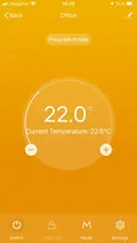 MK71 WiFi Thermostat Temperature Controller for Water/Electric floor Heating Water/Gas