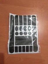 Pegatina protectora para bicicleta, resistente a arañazos, Cuadro de bicicleta de montaña, horquilla delantera, película protectora, Marco con cadenas, Protector de cinta de seguridad