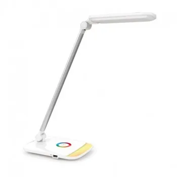

TABLE LAMP 12W + NIGHT LIGHT + USB CHARGING PLATINET