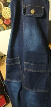 Pantalones vaqueros holgados con bolsillos para mujer, peto, mono con tirantes para el hombro, pantalones vaqueros de marca de talla grande