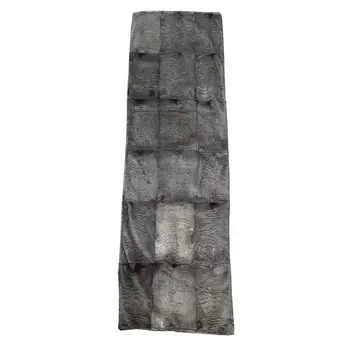 

Zerimar genuine rabbit fur carpet 165x52 cm
