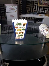 Placa de papel desechable de dibujos animados para niños, suministros para fiestas vasos, globos, decoración de ducha de bebé
