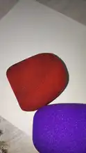 8 unids/lote 8 colores de mano micrófono de escenario Karaoke DJ esponja parabrisas espuma Mic cubierta EN9996