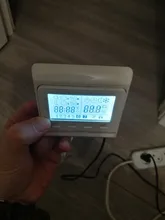Termostato de calefacción de suelo programable LCD, termorregulador, controlador de temperatura, Manual de aire, habitación cálida, 16A, 230V