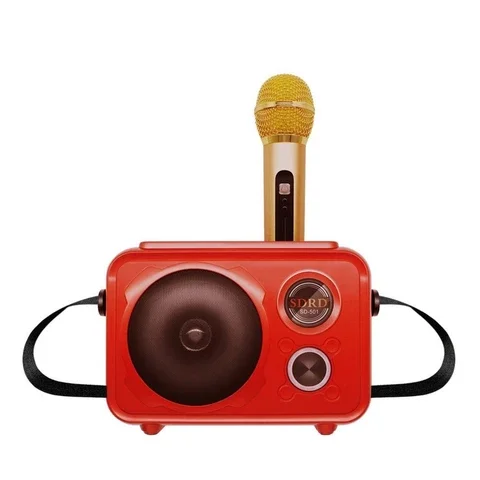 

SDRD Sd-501 Home Speaker Microphone Integrated Single Sing Mobile Phone Karaoke |
