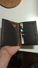 Travel Wallet Id-Card-Case-Holder Passport-Cover Credit Business Unisex Genuine Solid