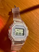 Reloj digital vintage para hombres y mujeres, pulsera con pantalla led electrónica de oro y plata para militares, en color negro, ideal para deportes y regalo