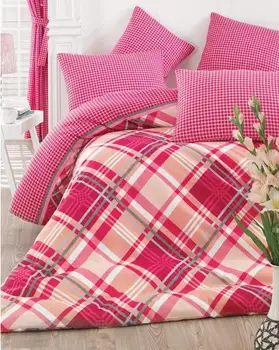 

Vinaldi Double Personality Duvet cover set Alya Fuchsia