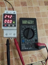 Over-Current-Protection Over-Under-Voltage-Relay Din Rail 63A Surge Adjustable Digital