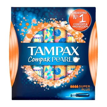 

Super Plus Tampon Pearl Compak Tampax (18 uds)