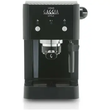 

Grand Gaggia Style Espresso coffee machine manual tank 1 liter power 950 Watt color NeroGAGGIA62.0