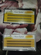 Extensiones de pestañas de extensión, 60 mechones de pelo Natural y grueso, Faux cils, Envío Gratis