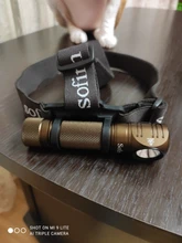 LED Headlamp 18350-Flashlight Power-Indicator 1200lm Sofirn Sp40 XPL Cree 18650 USB 