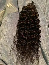 Encaje Frontal transparente con mechones, extensiones con ondas al agua, mechones con Frontal Miss Cara 100%, cabello humano Remy