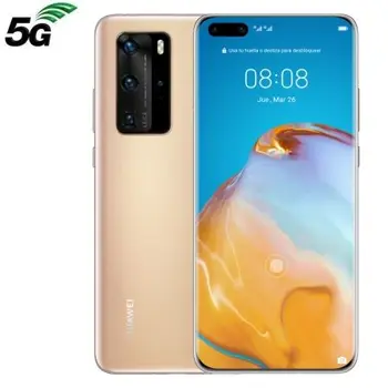 

SMARTPHONE HUAWEI MOBILE P40 GOLD PRO-6.58 '/16.71CM-CAMERA (50 + 40 + 12 + T0F)/32 + T0F MP - KIRIN 990 - 256GB - 8GB RAM - DUAL SIM