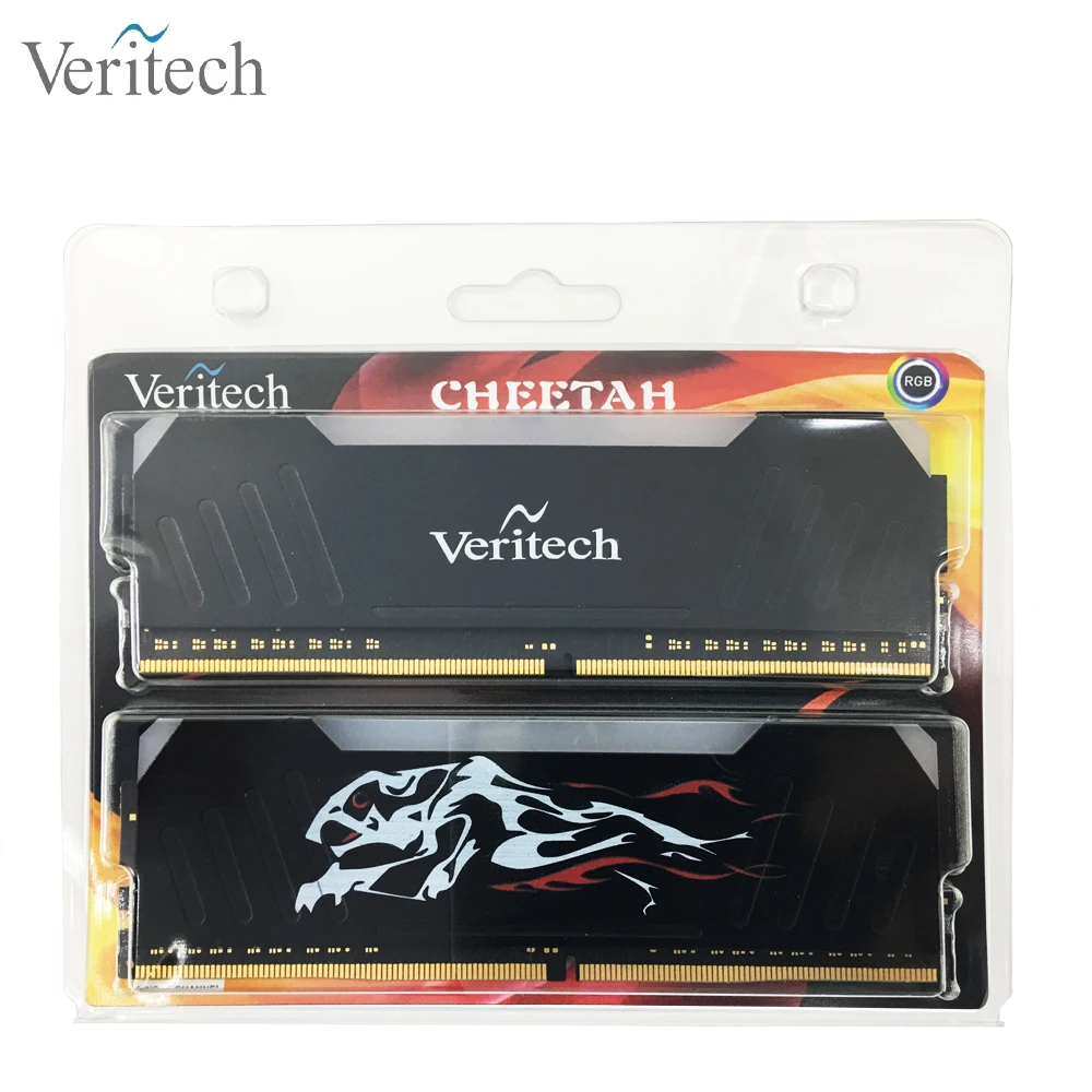 Veritech ddr4 pc4 ram 8 Гб 3000 МГц RGB CHEETAH DIMM настольная память поддержка материнская плата 16 Гб 2400 2666 МГц 3200 МГц 3600 МГц 32 Гб ram