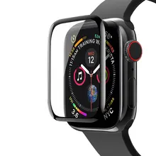 Защитное стекло HOCO Curved Tempered Glass Black для Apple Watch 40mm Series 4(Черный