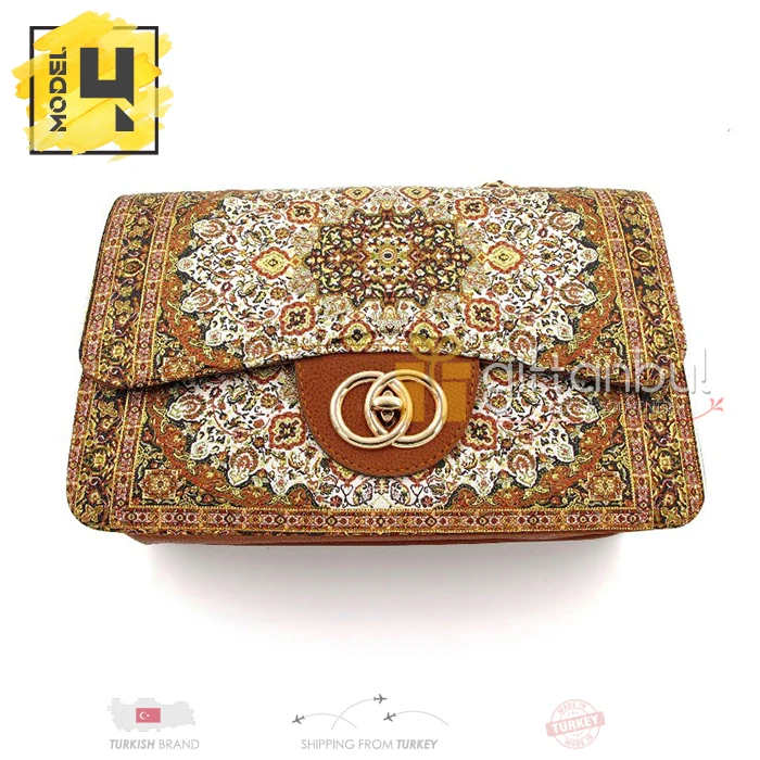 Турецкая традиционная аутентичная Сумочка дизайн Kilim ковер дизайнерская сумка с
