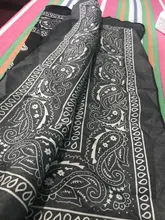 Headwear Scarf Bandana Hairwrap Sports Fashion Women Wrist Hip-Hop Double-Sided