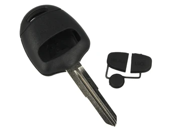 

Remote Key shell 2 buttons with blade MIT8 battery on without Transponder chip for Mitsubishi Shogun Pajero L200 Monter