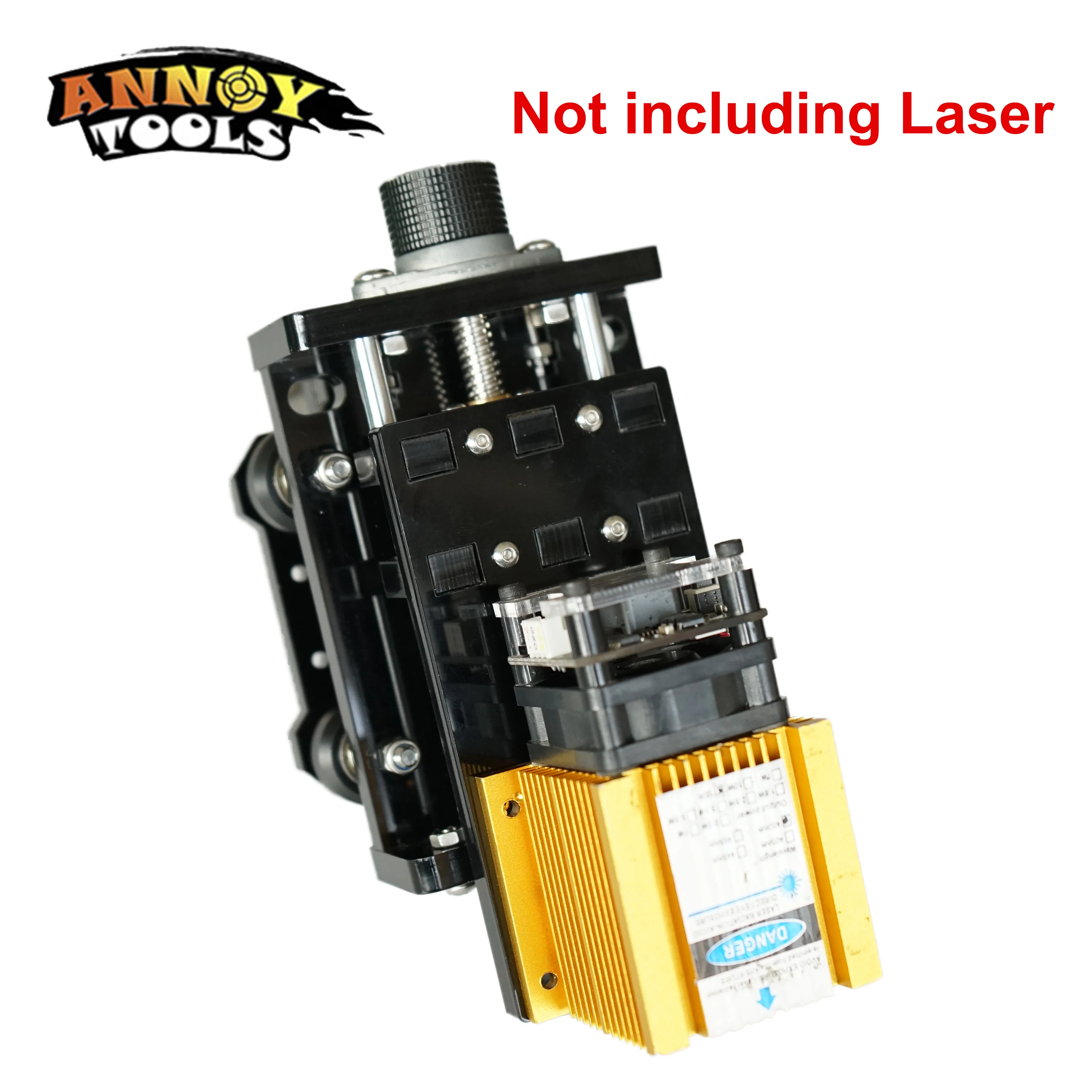 Liftable Up and Down Laser Focus Adjustment Holder for 2 Aixs CNC Laser