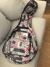 Funda impermeable para guitarra acústica, 40 / 41 pulgadas, 600D, Oxford