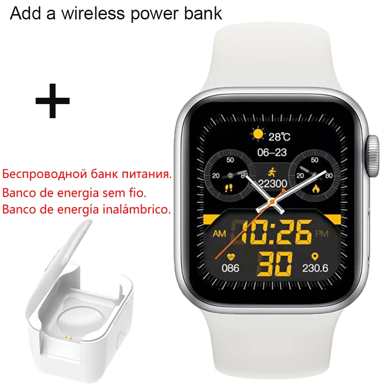 IWO Smart Watch Men Series 7 Wireless Charge Smartwatch Women Heart Rate Watches Bluetooth Call Fitness Tracker For Android IOS 