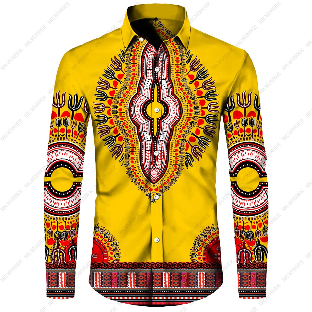 Indian Men's Clothing Men's Indian Shirt Long Sleeve Shirt Mr
