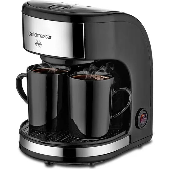 Goldmaster Coffee Smart IN-6300 Filter coffee machine  automatic  2 cups capacity  american espresso  türkiye