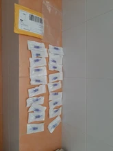 Jeringuilla con microagujas para tatuaje, cartucho derma pen, pluma meso de belleza, 100 unidades