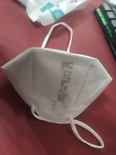 Mascarillas faciales KN95 CE FFP2 con 5 capas de filtro, máscara protectora para el cuidado de la salud, transpirable, 95%