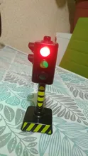 Miniseñal de tráfico para niños, bloque de luz de carretera con sonido LED, educativo
