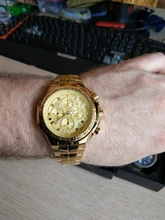 WWOOR-Reloj de pulsera deportivo para hombre, cronógrafo de cuarzo, resistente al agua, Masculino