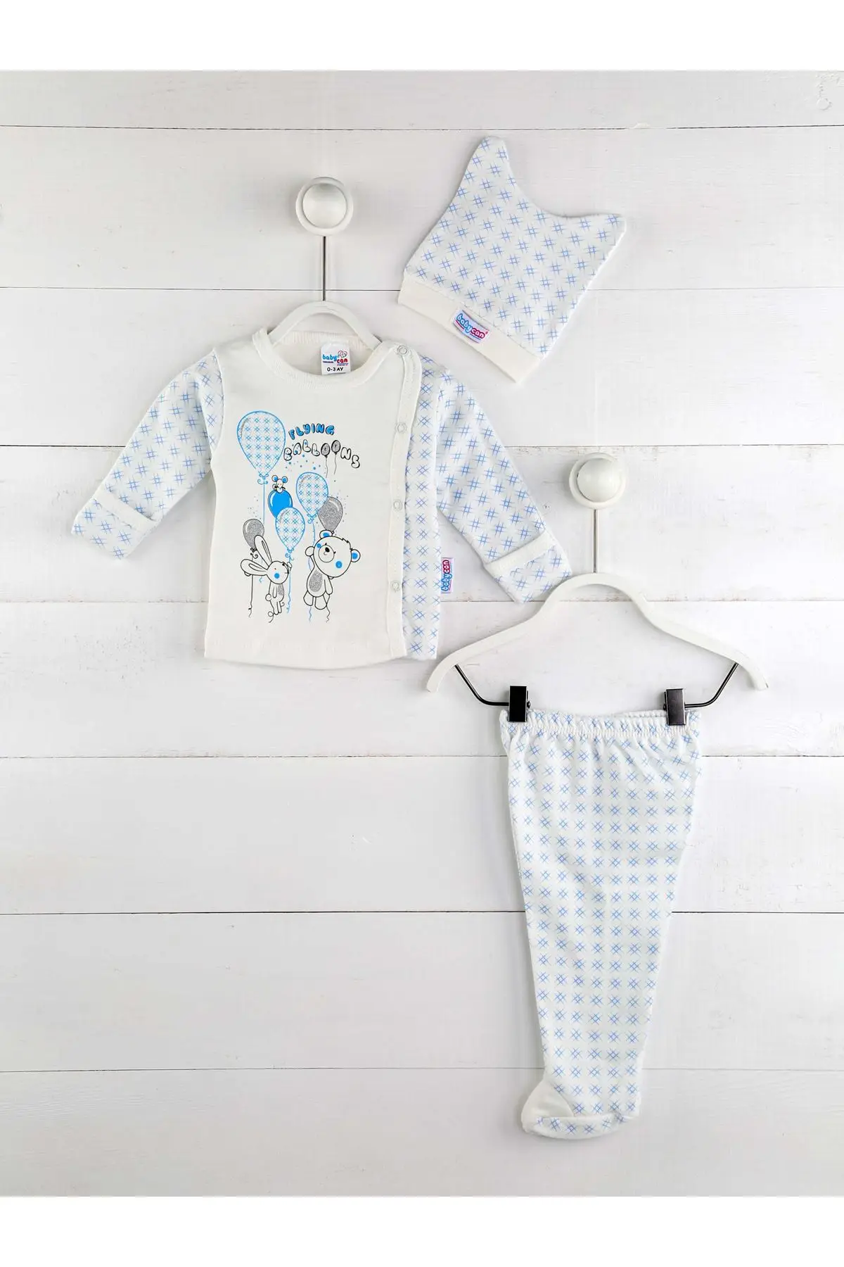 

Blue Baby Boy 3 PCs The Zibin suit