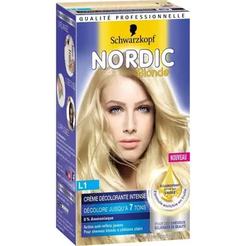 

SCHWARZKOPF Color permanent hair Nordic Intense Bleach Cream L1 - Blonde