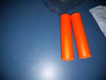 Agarres de silicona para bicicleta ciclismo de montaña al aire libre 1 par, Manillar de bicicleta de montaña, antideslizantes, resistentes