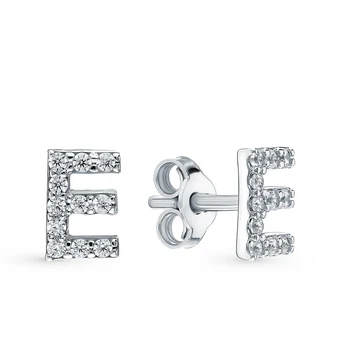 

Silver earrings with cubic zirconia sunlight sample 925