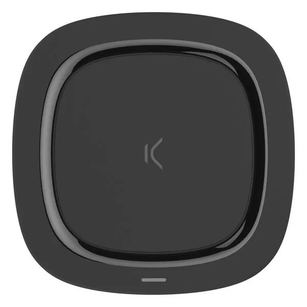 Беспроводное зарядное устройство Qi для смартфонов черного цвета